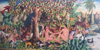 Le jardin d'Eden by 
																	Celestin Faustin
