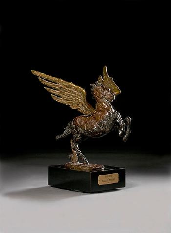 Bronze Pegasus by 
																	Laszlo Ispanky