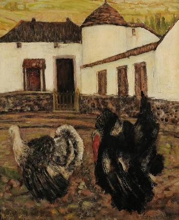 L'auberge de Mal Abrigo, La Mancha, Espagne by 
																	Salvador Vasquez del Rio