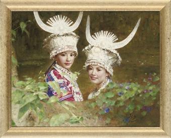 Chinese women by 
																	 Cai Jie