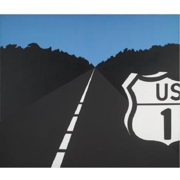 U.s. Highway I, No. 4 by 
																	Allan d'Arcangelo
