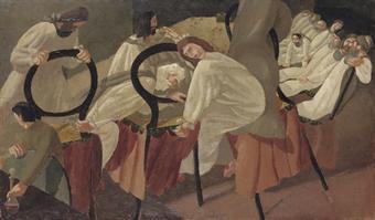 The Last Supper by 
																	Stanley Spencer