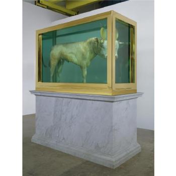 The Golden Calf by 
																	Damien Hirst