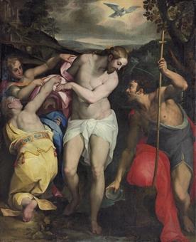 The Baptism of Christ by 
																	Orazio Samacchini