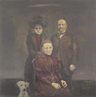 Famille au chien by 
																	Boris Zaborov