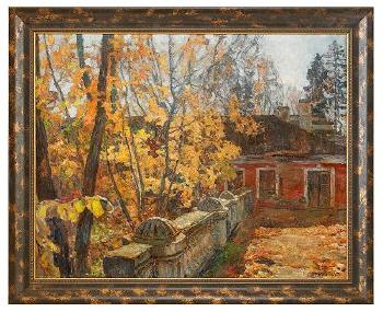 Autumn in Petrodvorets by 
																	Leonid Borisovich Yanush
