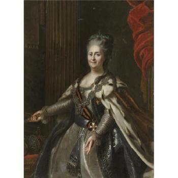Portrait Of Catherine The Great by 
																	Anton Albertrandi