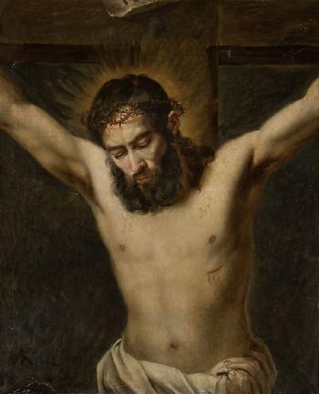 The Crucified Christ by 
																	August Kuhne