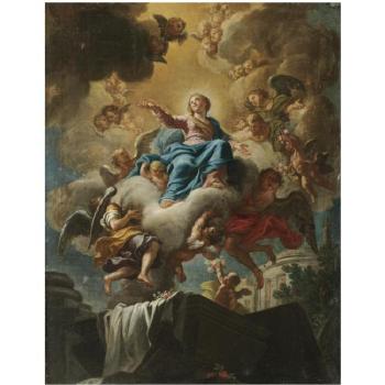 The Assumption Of The Virgin by 
																	Alessio d'Elia