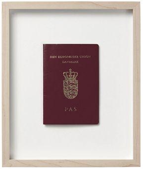 Danish Passport, Valid until 04.09.2012 by 
																	Jens Haaning