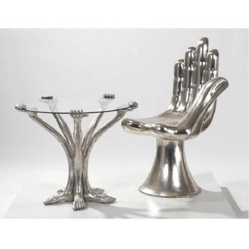 Table And Chair Set by 
																	Pedro Friedeberg