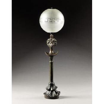 Lampe tete de femme by 
																	Alberto Giacometti