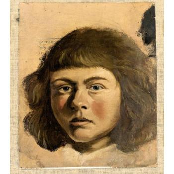 Head of a boy by 
																	Albert Eckhout