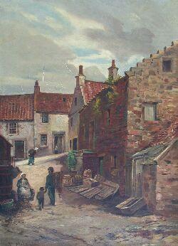 Village back street by 
																	Duncan Mackinlay
