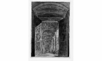 Dessin pour le frontispice des loges de Raphael au Vatican by 
																	Pietro Camporesi