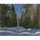 Winter Rays by 
																	Stanislav Yulianovich Zhukovsky
