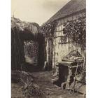 Cottage with grape vines, Barbizon by 
																	Eugene Cuvelier