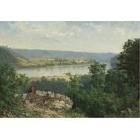 Hudson river view by 
																	Alexander H Wyant