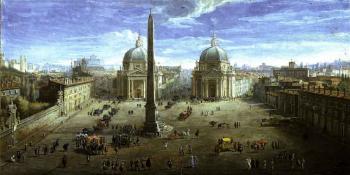 View of the Piazza Del Popolo