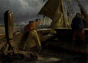 Sailors' farewell by 
																	Emil Ebers
