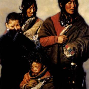 Relatives by 
																	 Chen Yifei