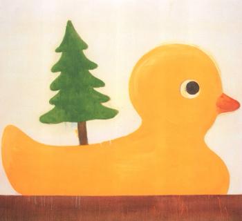 Duckling, the Tannenbaum Ambassador by 
																	Yoshitomo Nara
