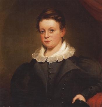 Portrait of a boy by 
																	George Daniel Ebsworth