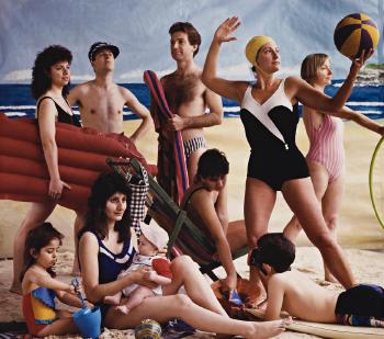 The bathers by 
																	Anne Zahalka