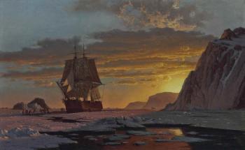 Midnight Sun, The Arctic by 
																	William Bradford