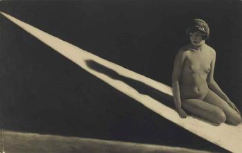 Untitled Nude With Shadow 1926 By Frantisek Drtikol - 