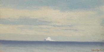 Study Of A Lone Iceberg by 
																	William Bradford