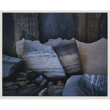 Exfoliated rock by 
																	Arnold Zageris
