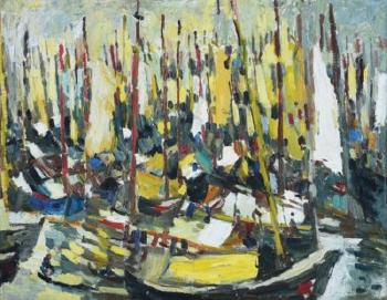 Boats by 
																	 Lim Tze Peng