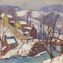 Winter At New Hope by 
																	Fern Isabel Coppedge