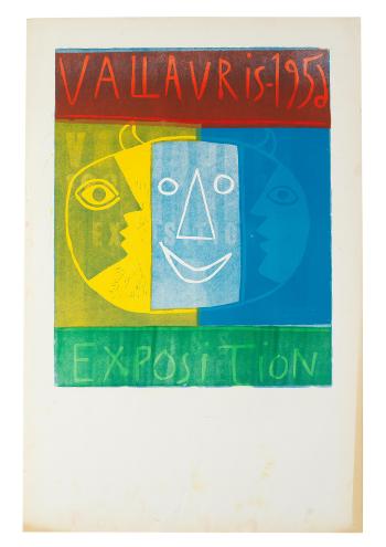 Vallauris 1956 Exposition, 1956 (Colour variant) by 
																	Pablo Picasso