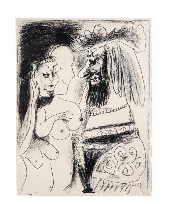 Le vieux roi, 1959 by 
																	Pablo Picasso