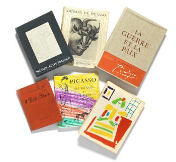 A group of six Picasso art books (and smaller) (6) by 
																	Jaime Sabartes