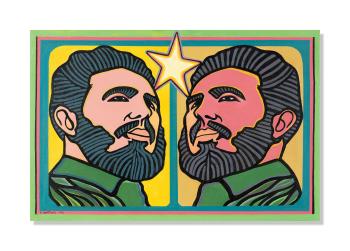 Fidel Doble 1970 by 
																	Raul Martinez