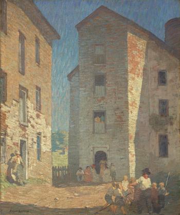 The Two Mills by 
																	Robert Spencer
