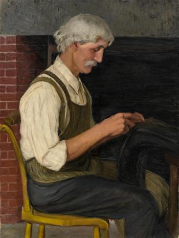 Mr. Smith, The Cobbler by 
																	Lilla Cabot Perry