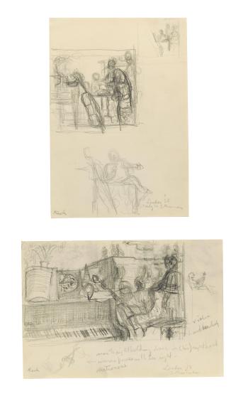 Two Studies for Three Musicians: A Pair of Works
