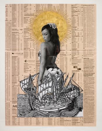 Browning Madonna, 2009 by 
																	Godfried Donkor