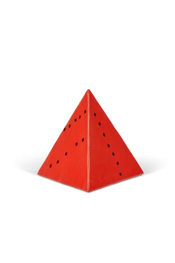 Piramide by 
																			Lucio Fontana