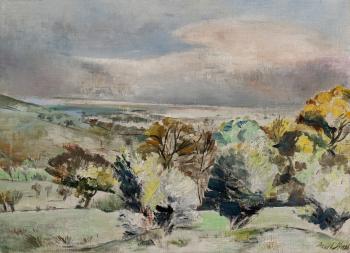 Wooded Landscape by 
																	Paul Nash