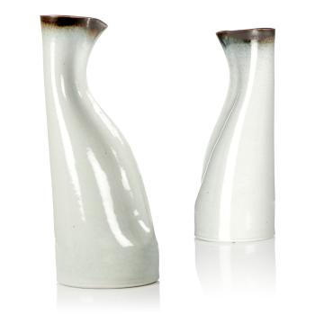 A pair of unfolding vessels by 
																	Sara Flynn