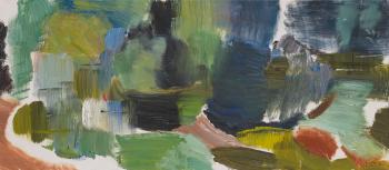 Water and Willows by 
																	Ivon Hitchens