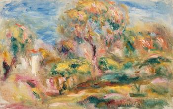 Paysage de Provence by 
																	Pierre-Auguste Renoir