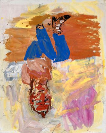 Victory Day - Indianer by 
																	Georg Baselitz