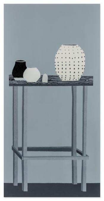 Shio Still Life in Black and White by 
																	Jonas Wood