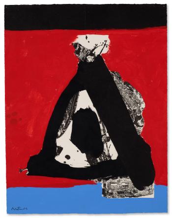 I.H. Series No. 26 by 
																	Robert Motherwell
